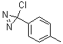 structure of CAS# 39184-65-1, 3-氯-3-(4-甲基苯基)-3H-双吖丙啶