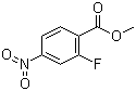 structure of CAS# 392-09-6, Methyl 2-fluoro-4-nitrobenzoate