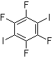 structure of CAS# 392-57-4, 1,4-Diiodotetrafluorobenzene