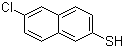 structure of CAS# 392330-26-6, 6-Chloronaphthalene-2-thiol