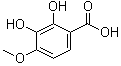 structure of CAS# 3934-81-4, 2,3-二羟基-4-甲氧基苯甲酸