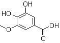 CAS # 3934-84-7, 3,4-Dihydroxy-5-methoxybenzoic acid, 5-Methoxygallic acid
