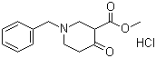 CAS 登录号：3939-01-3, 1-苄基-3-甲氧羰基-4-哌啶酮盐酸盐