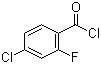 structure of CAS# 394-39-8, 4-Chloro-2-fluorobenzoyl chloride