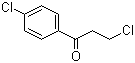 CAS # 3946-29-0, 3,4'-Dichloropropiophenone, 3-Chloro-1-(4-chlorophenyl)propan-1-one