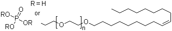 CAS # 39464-69-2 (62046-92-8), Oleyl alcohol ethoxylate phosphate, Polyoxyethylene 9-octadecenyl ether phosphate