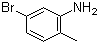 structure of CAS# 39478-78-9, 5-Bromo-2-methylaniline