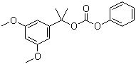 structure of CAS# 39507-97-6, 1-(3,5-二甲氧基苯基)-1-甲基乙基苯基碳酸酯