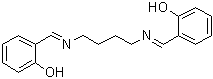 N,N'-Bis(salicylidene)-1,4-butanediamine molecular structure (CAS 3955-57-5)