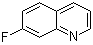 structure of CAS# 396-32-7, 7-Fluoroquinoline