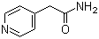 structure of CAS# 39640-62-5, 4-吡啶乙酰胺