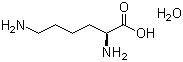 CAS # 39665-12-8, L(+)-Lysine monohydrate, L(+)-2,6-Diaminocaproic acid, L(+)-2,6-Diaminohexanoic acid, L(+)-Lys