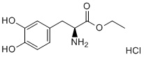 CAS # 39740-30-2, 3-hydroxy-L-Tyrosine ethyl ester hydrochloride (1:1), 3,4-Dihydroxyphenyl-L-alanine ethyl ester hydrochloride,3-hydroxy-L-Tyrosine ethyl ester hydrochloride (9CI)