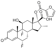 structure of CAS# 397864-63-0, 氟替卡松糠酸酯杂质A