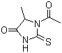CAS 登录号：39806-38-7, 1-乙酰基-5-甲基-2-硫酮-4-咪唑啉酮