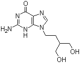 structure of CAS# 39809-25-1, Penciclovir