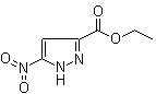 structure of CAS# 39846-84-9, 5-硝基-3-吡唑羧酸乙酯