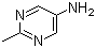 structure of CAS# 39889-94-6, 2-Methyl-5-pyrimidinamine