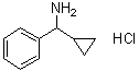 structure of CAS# 39959-72-3, 1-环丙基-1-苯基甲胺盐酸盐