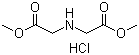 structure of CAS# 39987-25-2, Iminodiacetic acid dimethyl ester hydrochloride