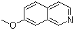 structure of CAS# 39989-39-4, 7-Methoxyisoquinoline