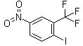 structure of CAS# 400-75-9, 3-(Trifluoromethyl)-4-iodonitrobenzene