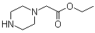 structure of CAS# 40004-08-8, Ethyl piperazinoacetate