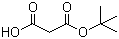 structure of CAS# 40052-13-9, 3-tert-Butoxy-3-oxopropanoic acid
