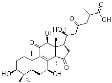 CAS 登录号：400604-12-8, 20-羟基灵芝酸 G