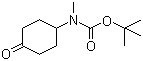 structure of CAS# 400899-84-5, 4-(N-Boc-N-methylamino)cyclohexanone