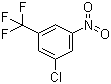 structure of CAS# 401-93-4, 3-Chloro-5-nitrobenzotrifluoride