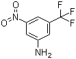structure of CAS# 401-94-5, 3-Amino-5-nitrobenzotrifluoride