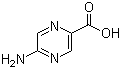 structure of CAS# 40155-43-9, 5-Amino-2-pyrazinecarboxylic acid