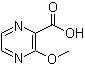 structure of CAS# 40155-47-3, 3-甲氧基-2-吡嗪甲酸