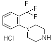 CAS 登录号：40160-26-7, 1-[2-(三氟甲基)苯基]哌嗪盐酸盐