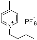 structure of CAS# 401788-99-6, 1-丁基-4-甲基吡啶六氟磷酸盐