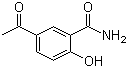 structure of CAS# 40187-51-7, 5-乙酰基水杨酰胺