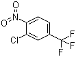 structure of CAS# 402-11-9, 3-Chloro-4-nitrobenzotrifluoride