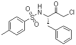 structure of CAS# 402-71-1, N-alpha-对甲苯磺酰基-L-苯丙氨酰氯甲烷