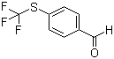 structure of CAS# 4021-50-5, 4-三氟甲硫基苯甲醛