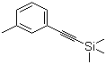 CAS # 40230-90-8, 3-Methylphenyl(trimethylsilyl)ethyne, 1-(3-Methylphenyl)-2-(trimethylsilyl)acetylene, 3-[(Trimethylsilyl)ethynyl]toluene