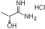 structure of CAS# 4024-05-9, (2R)-2-羟基丙脒单盐酸盐