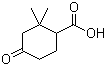 structure of CAS# 4029-26-9, 2,2-二甲基-4-氧代环己烷羧酸