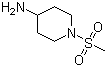 structure of CAS# 402927-97-3, 4-Amino-1-methanesulfonylpiperidine