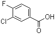 structure of CAS# 403-16-7, 3-氯-4-氟苯甲酸