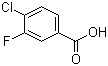 CAS # 403-17-8, 4-Chloro-3-fluorobenzoic acid, 3-Fluoro-4-chlorobenzoic acid