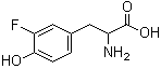 3-Fluoro-DL-tyrosine molecular structure (CAS 403-90-7)