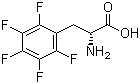 structure of CAS# 40332-58-9, D-3-(Pentafluorophenyl)alanine