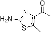 structure of CAS# 40353-62-6, 1-(2-氨基-5-甲基-4-噻唑基)乙酮