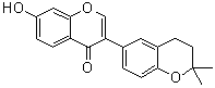 CAS # 40357-43-5, Isoneobavaisoflavone, 2',3'-Dihydro-7-hydroxy-2',2'-dimethyl-[3,6'-bi-4H-1-benzopyran]-4-one